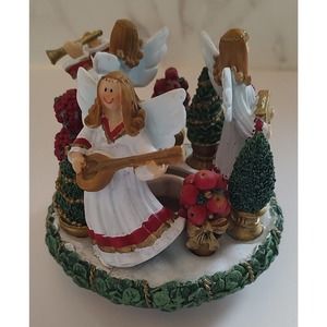 Musical Angels Old Virginia Candle Capper Stays on Candle While Lit A20